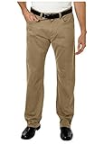 Kirkland Signature Mens Standard fit 5-Pocket Pants, British Khaki, 40 x 34