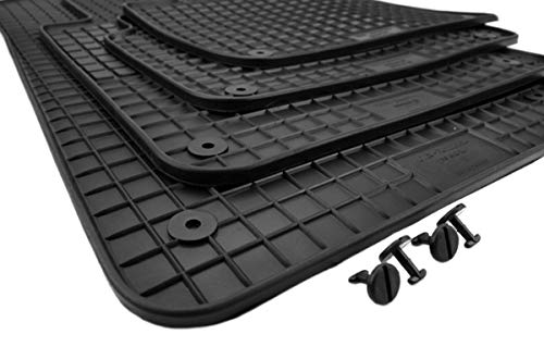 Kfzpremiumteile24 Gummimatten Kompatibel mit 3er E46 Limousine Touring 1998-2005 mit E46 Coupe...