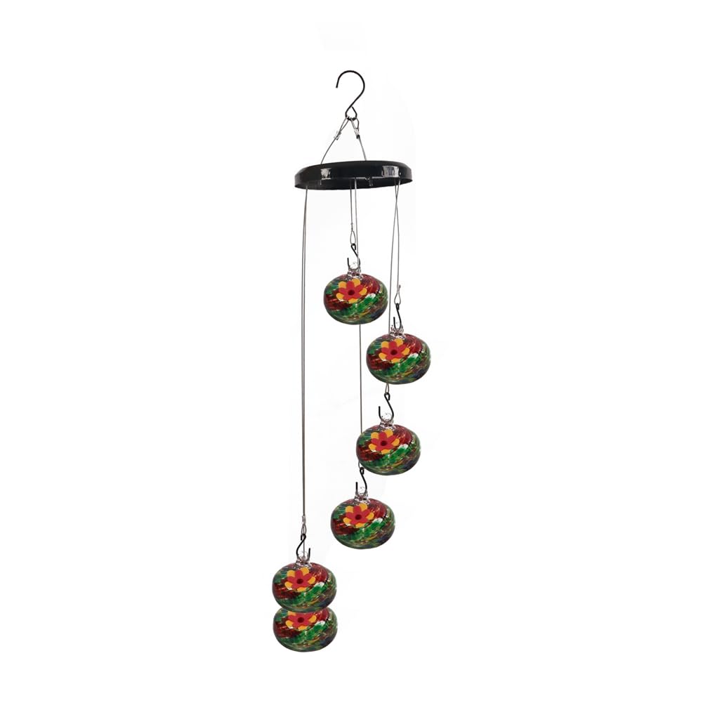 Affascinanti Campanelli Eolici Mangiatoie per Uccelli da Esterno, A Prova di Formiche e Api, Mai Perdite, Modello da Giardino Perfetto 6
