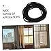 Yardenfun Lightweight Flexible Window Screen Sealing Strip PVC Spline Tool for Doors Windows