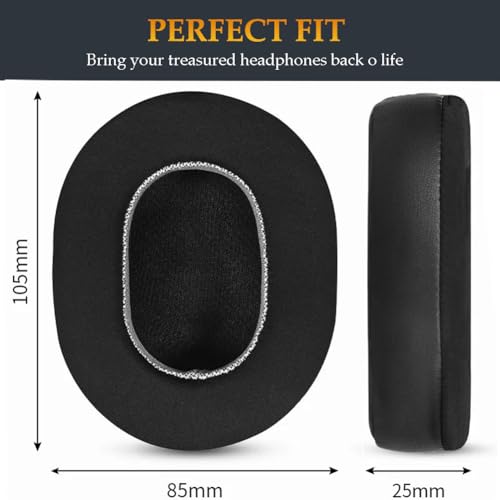 MDR-7506 Replacement Ear Pads Cooling Gel Earpads Upgrade Earcups Cushions Compatible with Sony MDR-7506/MDR-V6/MDR-V7/MDR-CD900ST Headphones miniatura 4
