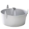 Nordic ware natural aluminum commercial 2 piece angel food pan  urban country home decor