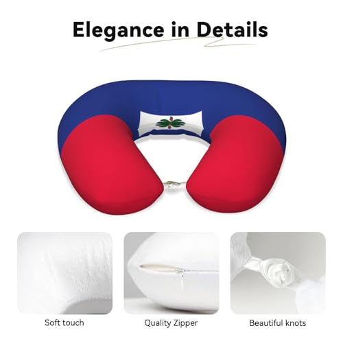 Almohada U espuma viscoelástica ajustable negra miniatura 4