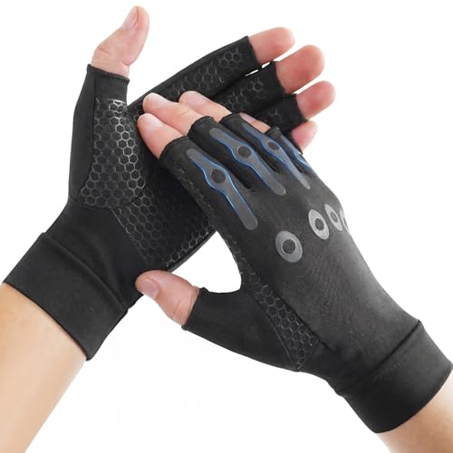 Donfri Arthrose Handschuhe Damen Herren, Kupfer Kompressionshandschuhe Rheuma Handschuhe für...