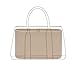 Lckaey bag organizer for hermes garden party tote garden party 36 Handbag Felt insert Y085Khaki-L