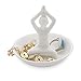 balvi - Yoga Ringhalter aus Keramik. Ablagefläche für Ringe und Schmuck. Aus Keramik hergestellt. for