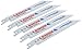 LENOX Reciprocating Saw Blades, Metal Cutting, 6-Inch, 14 TPI, 5-Pack (20564614R)