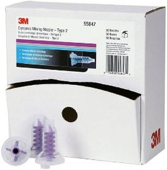 PPS 3M Dynamic Mixing System Nozzle, 55847, 50 per bag,55847-6PK