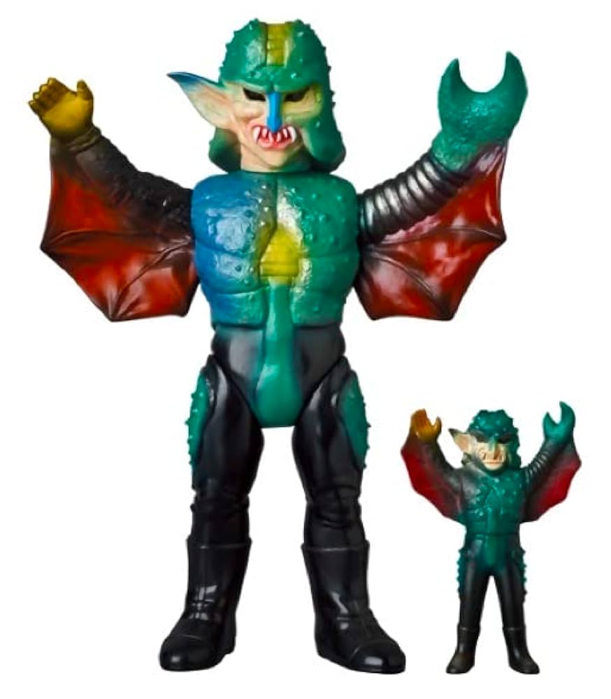 東映レトロソフビコレクション ガニコウモル（新色+ミニソフビ） Amazon | メディコムトイ 東映レトロソフビコレクション