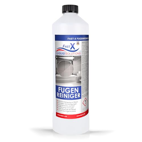 FAST X Fugenreiniger – Hochwirksame Fugenreinigung für Bad, Küche und Fliesen (1000ml)