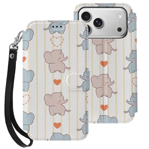 iphone 17用 ケース 象柄 手帳型 と互換性のある カード収納 いphone17用 カバー 手帳型 Puレザー 横置きスタンド機能 折りたたみ スマホケース スタンド付き アイフォン 17用 ケース 内蔵マグネット 開閉式 財布型 軽量 薄型 耐衝