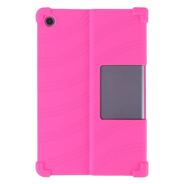 Image of for Lenovo Xiaoxin Pad Studio 11.5 inch /Tab Plus Silicone Case with Kickstand Rugged Protective Cover - Rose
