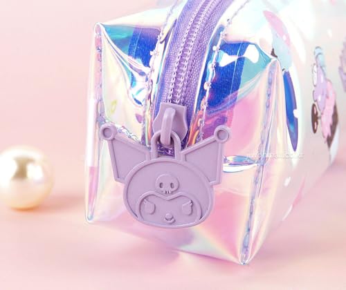 Image of Bandal & Neoul Kitty & Friends' Hologram Pencil Pouch Caddy - Officially Licensed (KuromiTheme)