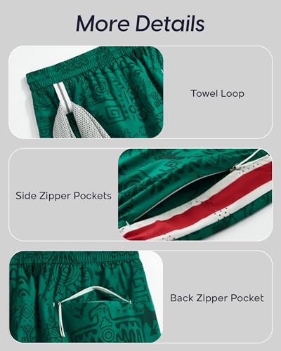 Image of maamgic Men's Athletic Running Shorts with Liner Ultra Lightweight Workout Shorts 5 inch / 7 inch