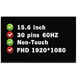 BTSELSS 15.6" for ASUS Zenbook PRO UX535L FHD 1920x1080 30 pins LCD Non-Touch Screen Replacement Display Panel (Not for HD)