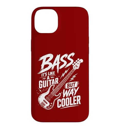 Bass It's Like Guitar But Way Cooler - �x�[�V�X�g�x�[�X�M�^�[ �X�}�z�P�[�X iPhone 14 Plus �p