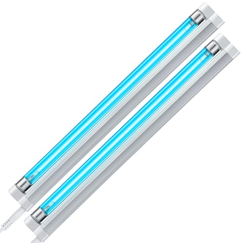 Qualirey 2 Pack UV Lamp Ozone Free, 253.7nm Wavelength...
