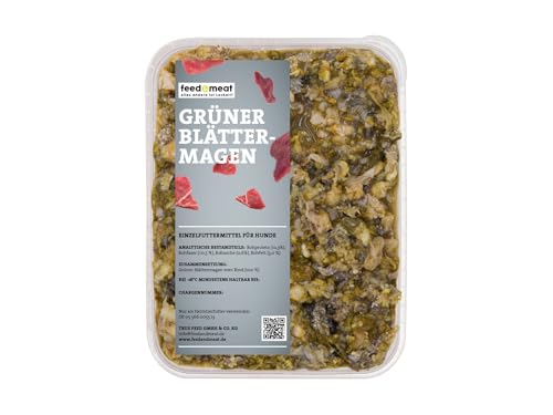 Barf-Seniorpaket – 22 Schalen Frostfutter – Speziell für ältere Hunde mit Kräutern, Ölen und Gemüse sowie Obst in den Fertigmixen