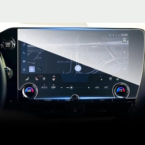 Verre trempé de navigation pour Lexus NX 350h : protection anti-rayures 9H pour écran 14 pouces