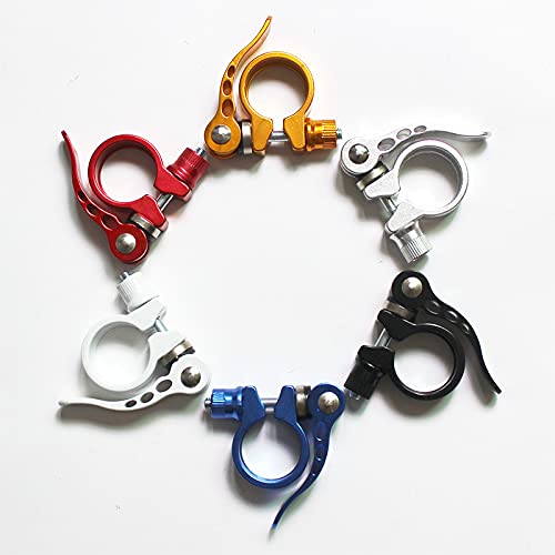 Morsetto reggisella bici Morsetto reggisella bici, Morsetto reggisella, Morsetto reggisella bici 1 PZ Bicicletta 3.8 Lega di alluminio Fibbia rapida Tubo di seduta Clip Supporto Clip Veicolo pieghevol