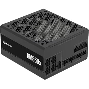 CORSAIR RM850x ATX 3.1 PCIe 5.1 Ready Fully Modular 850W Power Supply – L...