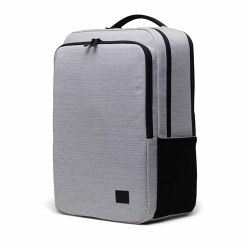 Image of Herschel Kaslo Backpack Tech Light Grey Crosshatch Backpack - 30L