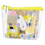 ムーミン かわいいポーチセット グレープフルーツの香り(ハンドソープ&ハンドクリーム 豪華 クリアポーチ付)