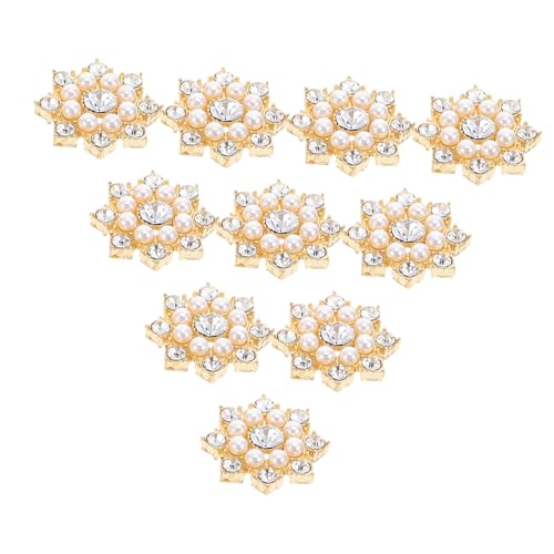 Flocons en Alliage Doré pour Personnaliser vos Clips Cheveux et Coques