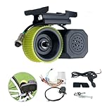 Ebike Conversion Kit,3V/48V 250W Brushless Motor and Controller, electric bike conversion kit, Friction drive bicycle kit, Road Bike, City Bicycle Booster, suitable for 16-26 inch Bicycles