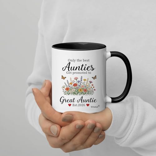 Set de Tazas Promoted To Great Aunt Uncle 2026 11oz miniatura 5