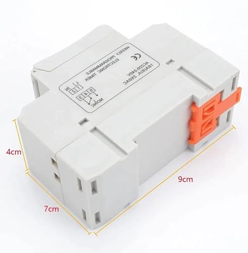 Timer Temporizador Digital Programavel Para Trilho Din (220, Volts)