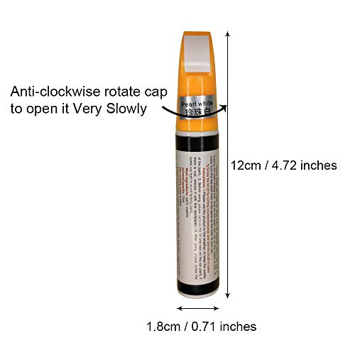 Car Scratch Remover Black Waterproof Auto Scratch Remover Pens Auto Paint Scratch Remover Black Vehicle Scratch Repair Pen Truck Scratch Repair Automotive Scratch and Chip Repair Marker (Black) - Thumbnail 5