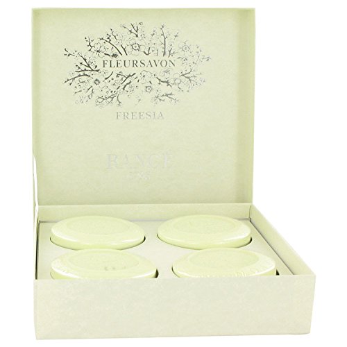Rance Soaps - 4 x 3.5 oz Freesia Soap Box for Women