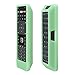 SIKAI Eco-Friendly Case for Vizio XRT500 Smart TV Remote - Shock Proof Silicone Cover with Lanyard (Luminous Green)