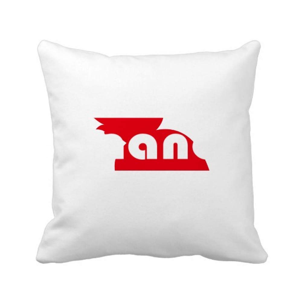Coussin carré Red Pineapple motif Finance pour cours DIY et décoration