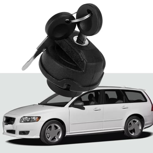 Bouchon de réservoir d'essence verrouillable de remplacement pour Volvo S90 V40