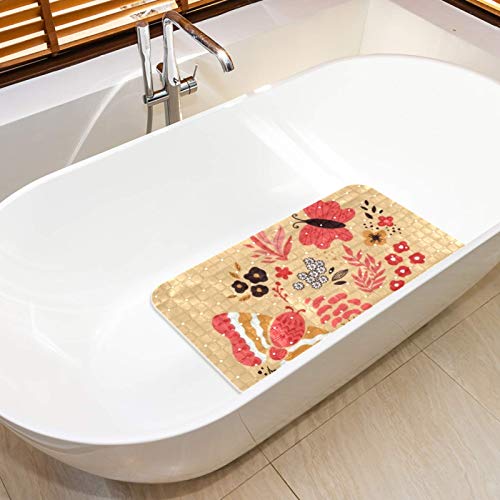 Tapis de bain pour bébés Bennigiry antidérapant tout-petits lavable machine - 6