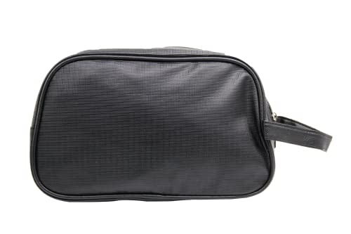 Aurore Beauté - Trousse de Toilette Homme - Trousse de Voyage - Imperméable - Rectangulaire - Noir - Grande Capacité Cover