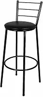 Banqueta Alta Banco Bistro Desmontavel Preto para Balcao Cozinha Área Gourmet 90 cm Altura (PRETO)