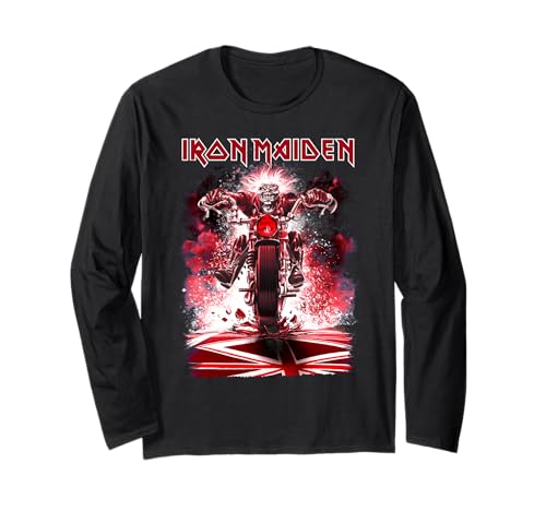 Iron Maiden Eddie Bike Long Sleeve T-Shirt