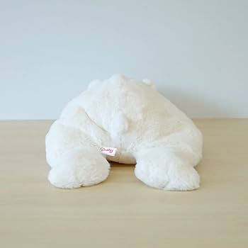 【中古】シロクマ　ぬいぐるみ シロクマ ぬいぐるみ 水族館 お土産 キュート販売 CUTE ホワイト