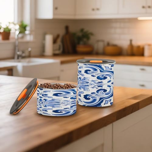 Contenedor hermético para café Qilmy 17oz acero inoxidable miniatura 7