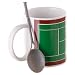 Produktbild Sport Kaffeebecher Tennis inkl. Löffel