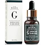 Glycolic Acid 10% AHA Peel Serum for Facial-Face Peel for Acne Scars - Alpha Hydroxy Acid for Tone it up, Wrinkles and Lines Reduction, Healthy Radiant Skin, Peel Off Face Masks, 1 Fl Oz
