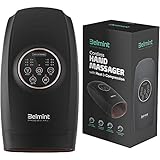 Hand Massager Machine - Carpal Tunnel Relief - Cordless Wrist Massager with Compression, 6 Levels Pressure Point Hand Massager for Arthritis and Carpal Tunnel, Shiatsu Finger Numbness & Arm Massage