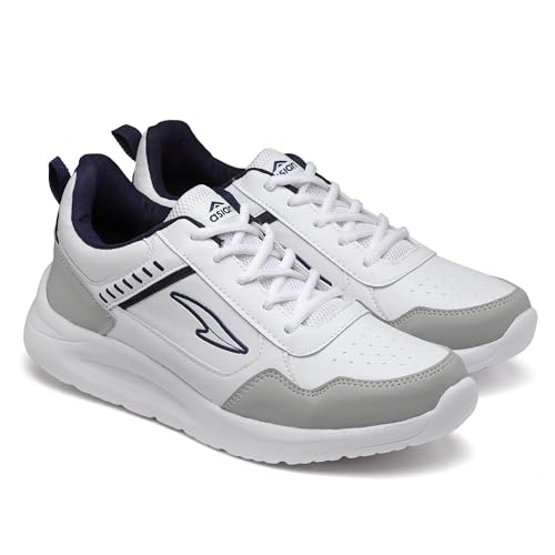 Image of ASIAN Men TOOFAN-01 Stylish Casual Mid Top Sneaker and Trendy Shoes for Men & Boys, Perfect, College, Parties and Outings, Lightweight, Comfortable, and Durable for All-Day Use