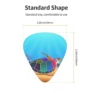 Médiators de guitare Paquet de 12 médiators de tortue de mer pour guitare électrique Guitare acoustique Diverses… - Les Beatles, Paul McCartney, John Lennon, RIngo Starr, George Harrison Médiators de guitare Paquet de 12 médiators de tortue de mer pour guitare électrique Guitare acoustique Diverses… – Image 3