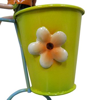Boneco Joaninha com Bicicleta Para Enfeite e Decoraçao Jardim e Flores (BON-M-15)