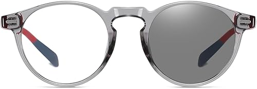 ZAMGIC Lentes fotocromáticos con bloqueo de luz azul, lentes de sol con cambio de color para hombres y mujeres, lentes multiusos para el día y la