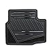 Floor Mats for Chevrolet Cruze Chevy OEM Genuine- All Weather - Heavy Duty - (2016,2017,2018,2019, 2020) Complete Set (Black)